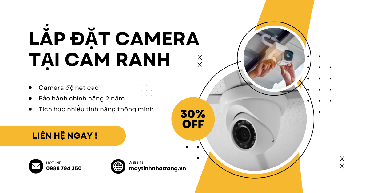 Lắp đặt camera tại Cam Ranh | Cty Nguyễn Thanh Khánh Hoà